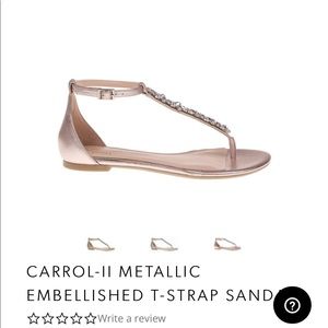 Jewel Badgley Mischka Carrol ll 6M Rose Gold